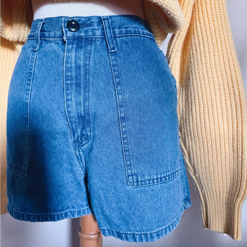 SMITH’S Workwear Blue Denim Women's Shorts - Picture 3 of 5